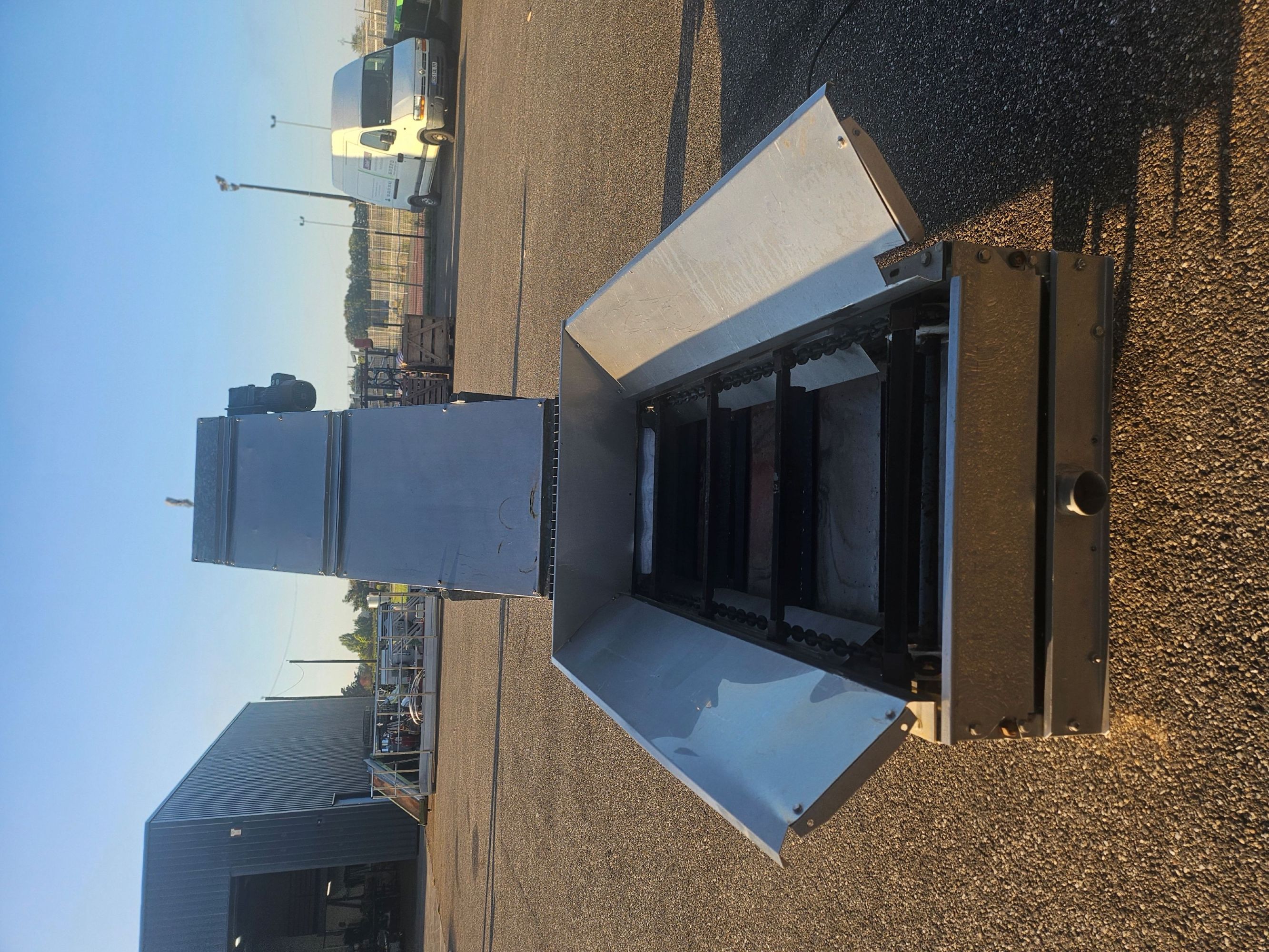 Redler tapis evacuation marcs