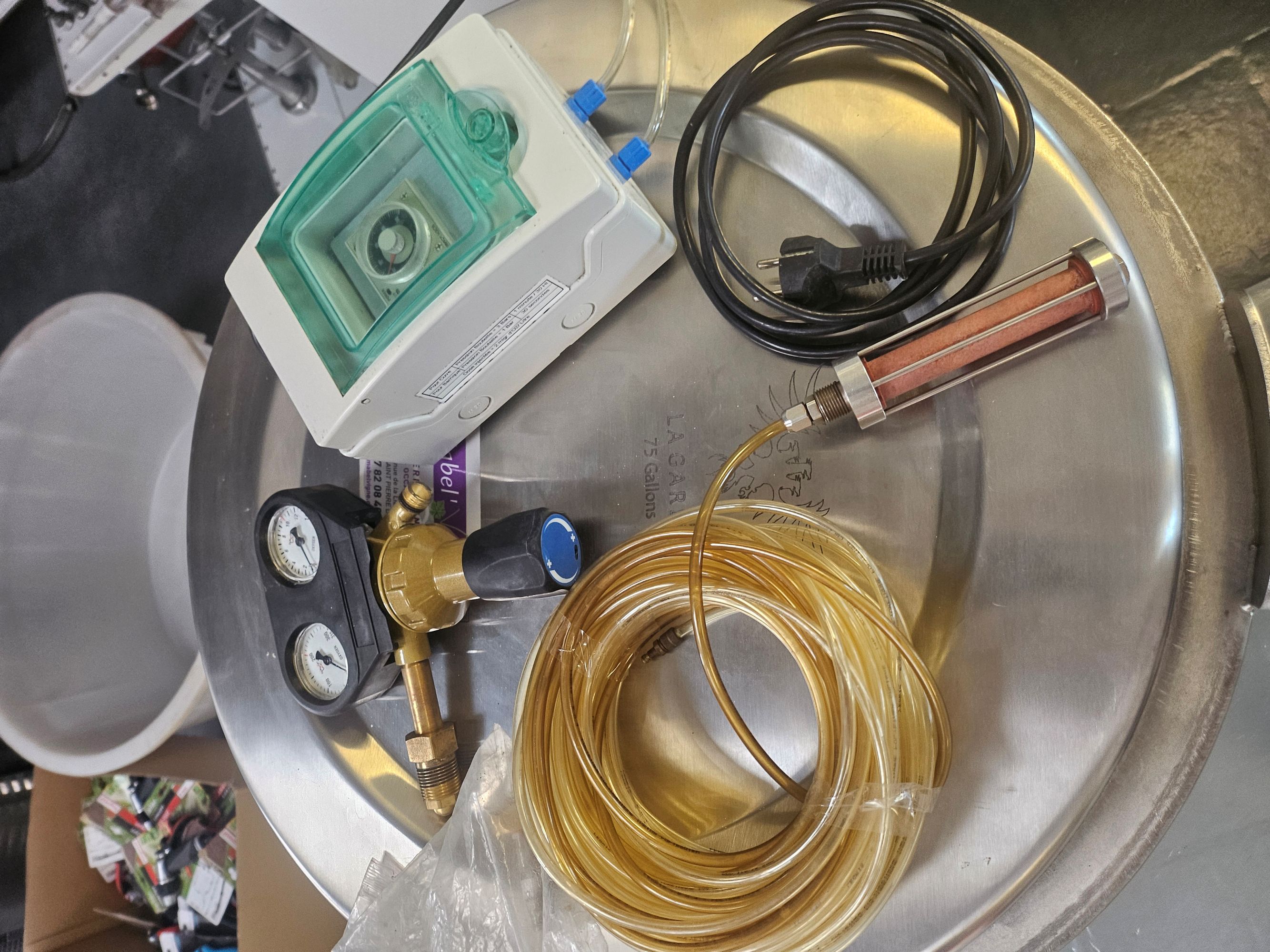 Cliqueur avec diffuseur oxygène vin