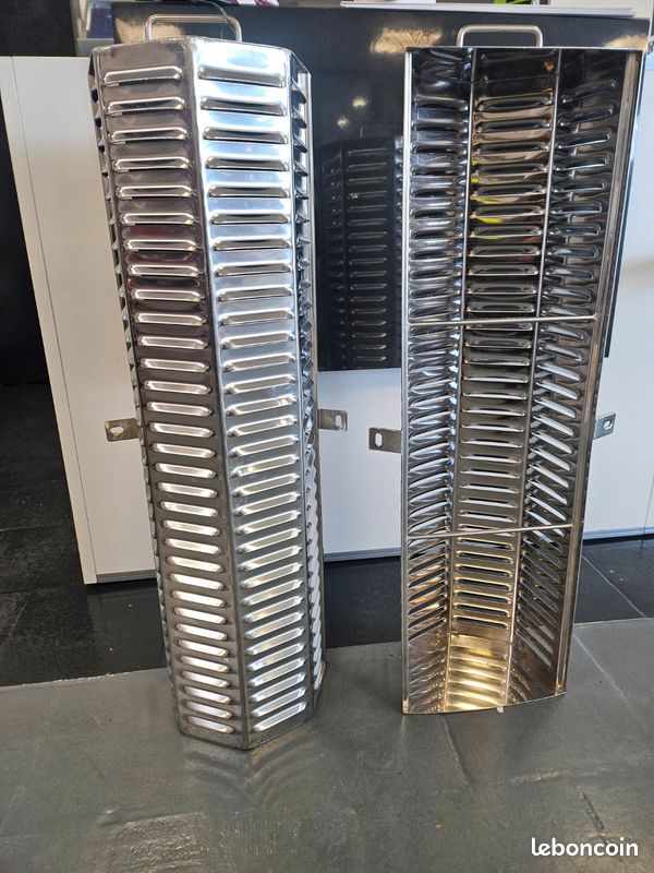 Grille de filtration persiennes inox