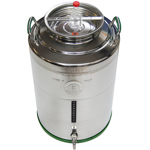 Fermenteur 30 L canon en acier inoxydable