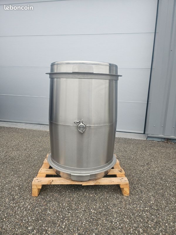 Fut inox barrique 284 Litres